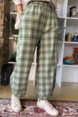 Patrick Plaid Brushed Cotton Demi Bloom Pant Meadow